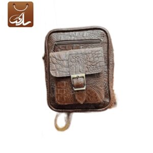 کیف چرم مردانه جلو سگک دار